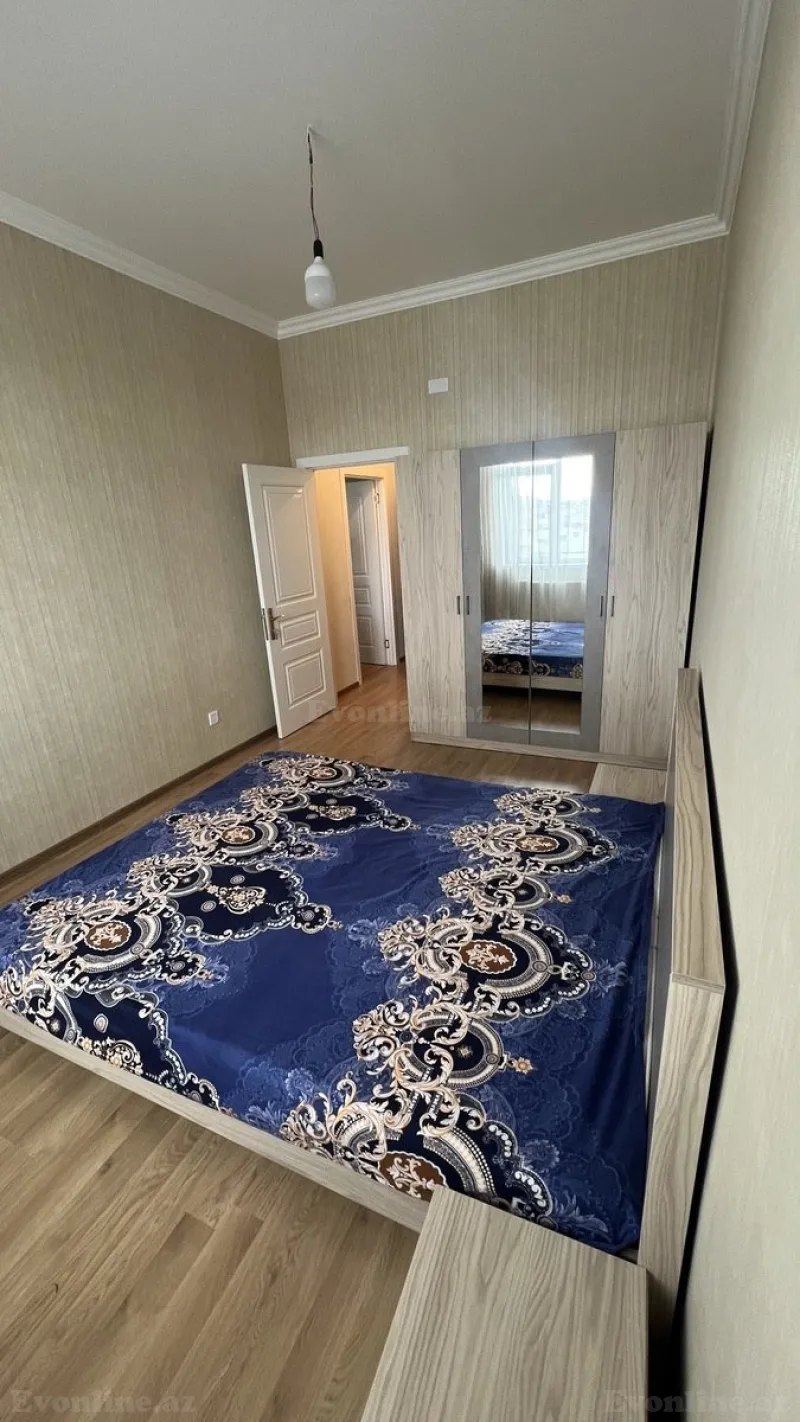 Kirayə verilir 2 otaqlı Mənzil Yeni tikili 55 m² Binəqədi - şəkil 3