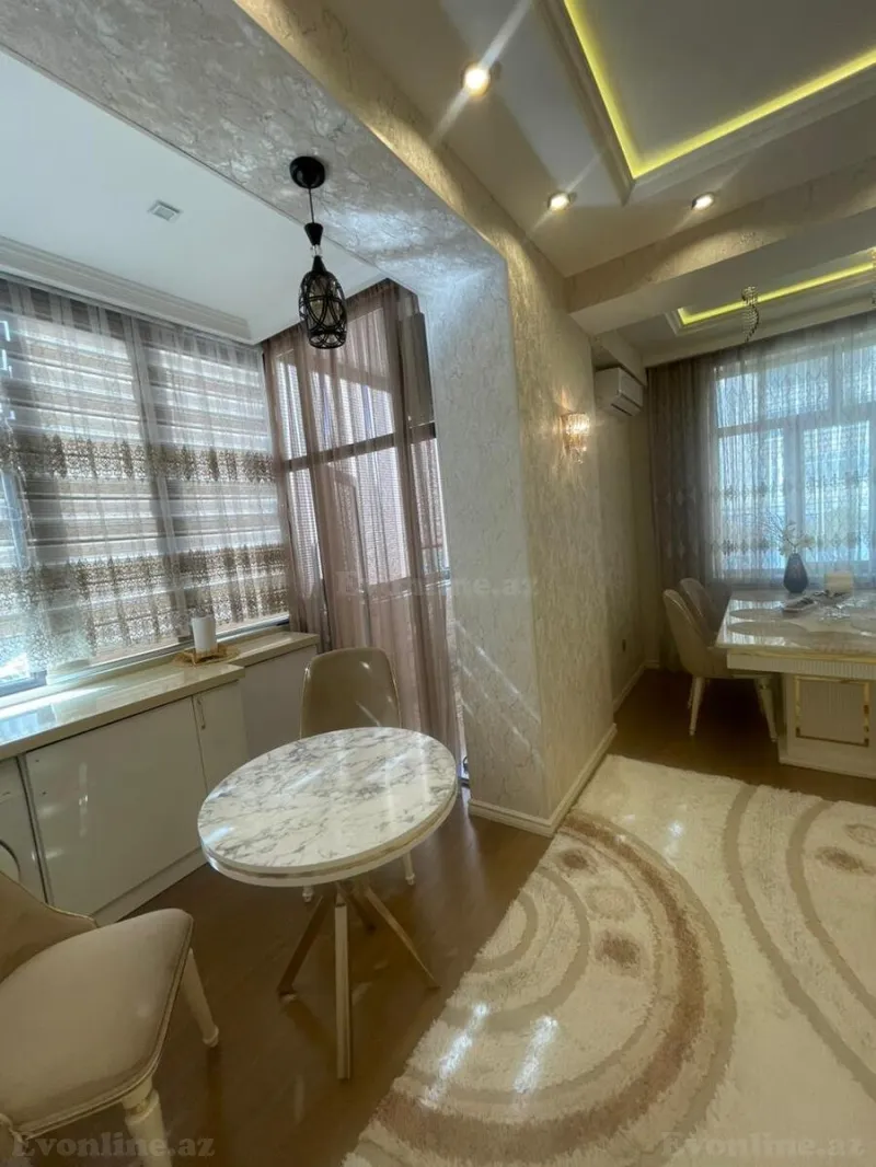 Satılır 3 otaqlı Mənzil Yeni tikili 90 m² Badamdar - şəkil 3