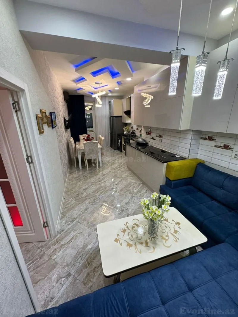 Satılır 2 otaqlı Mənzil Yeni tikili 105 m² Qara Qarayev m. - şəkil 5