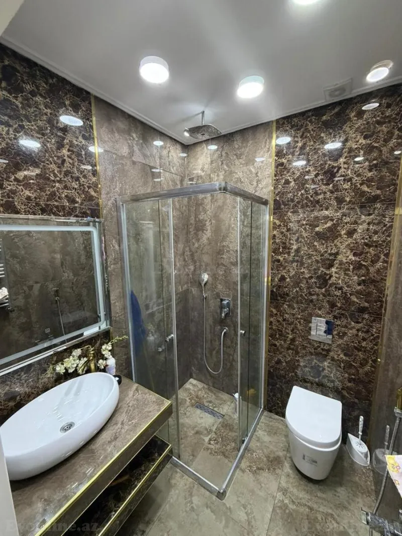 Satılır 2 otaqlı Mənzil Yeni tikili 105 m² Qara Qarayev m. - şəkil 9