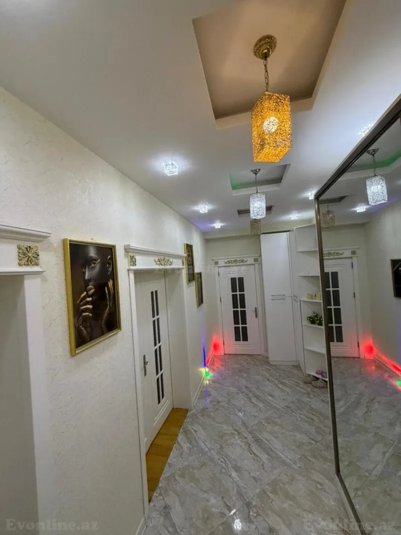 Satılır 2 otaqlı Mənzil Yeni tikili 105 m² Qara Qarayev m. - şəkil 12