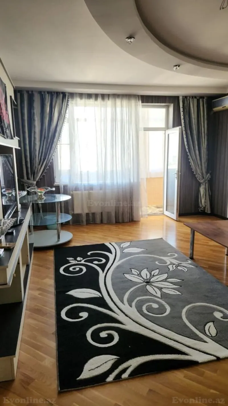 Kirayə verilir 3 otaqlı Mənzil Yeni tikili 140 m² Elmlər Akademiyası m. - şəkil 2
