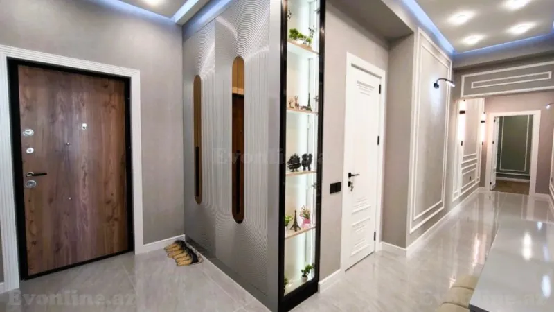 Satılır 3 otaqlı Mənzil Yeni tikili 106 m² Həzi Aslanov m. - şəkil 2