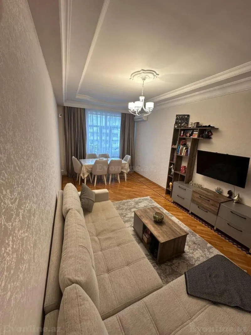 Satılır 3 otaqlı Mənzil Yeni tikili 85 m² Həzi Aslanov m. - şəkil 2