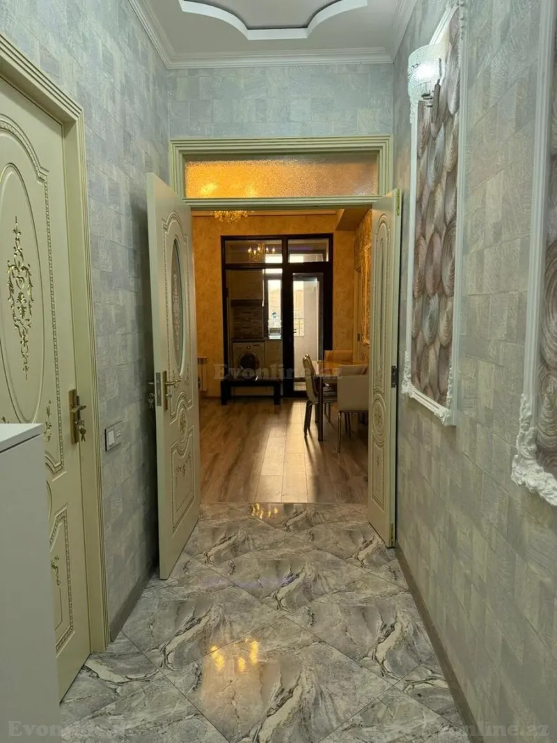 Kirayə verilir 3 otaqlı Mənzil Yeni tikili 75 m² Memar Əcəmi m. - şəkil 5