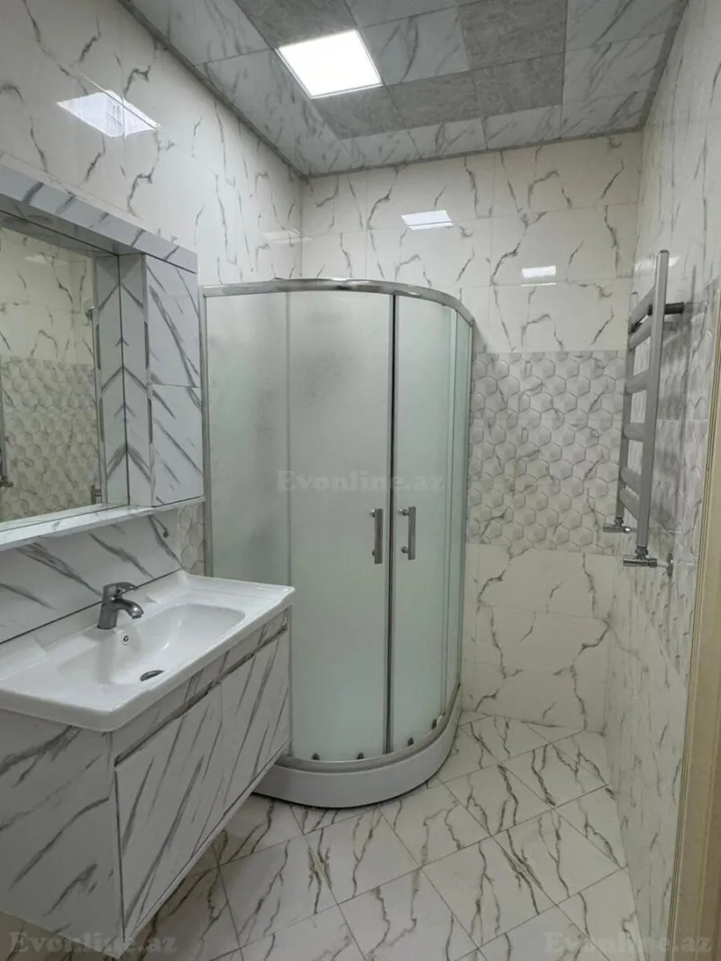 Kirayə verilir 3 otaqlı Mənzil Yeni tikili 75 m² Memar Əcəmi m. - şəkil 15