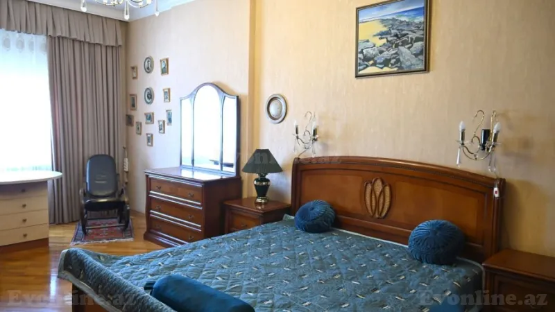 Kirayə verilir 4 otaqlı Mənzil Yeni tikili 210 m² Sahil m. - şəkil 7