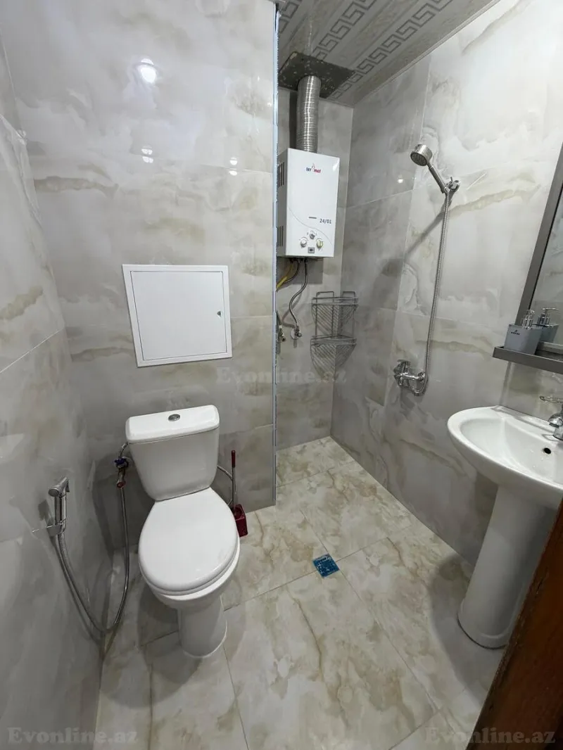 Kirayə verilir 2 otaqlı Mənzil Yeni tikili 55 m² 4-cü mikrorayon - şəkil 10