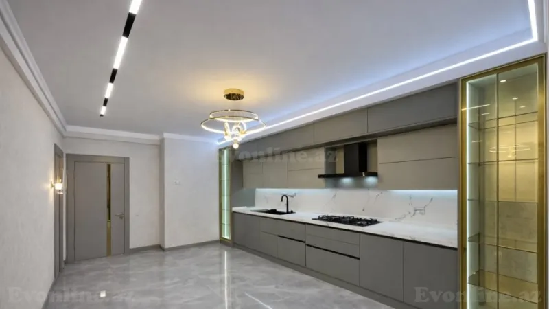 Satılır 4 otaqlı Mənzil Yeni tikili 245 m² Nəsimi r. - şəkil 5