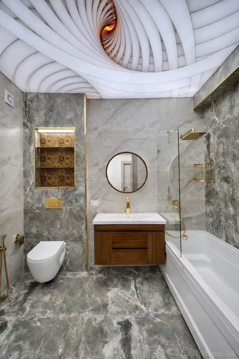 Satılır 4 otaqlı Mənzil Yeni tikili 245 m² Nəsimi r. - şəkil 10