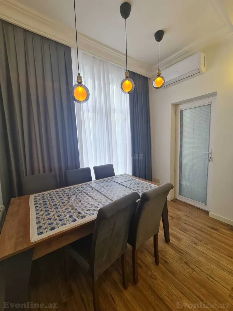 Kirayə verilir 2 otaqlı Mənzil Yeni tikili 60 m² Nəsimi r. - şəkil 3