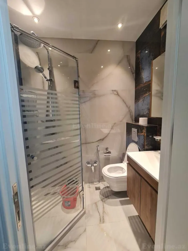 Kirayə verilir 2 otaqlı Mənzil Yeni tikili 60 m² Nəsimi r. - şəkil 10