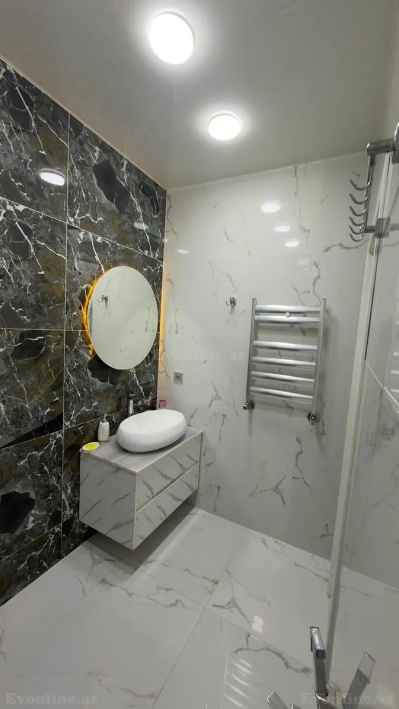 Satılır 2 otaqlı Mənzil Yeni tikili 85 m² Qara Qarayev m. - şəkil 8