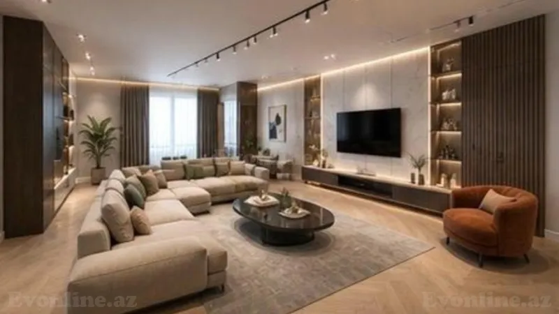2 otaqlı Mənzil 80 m² Xətai r. Kirayə verilir