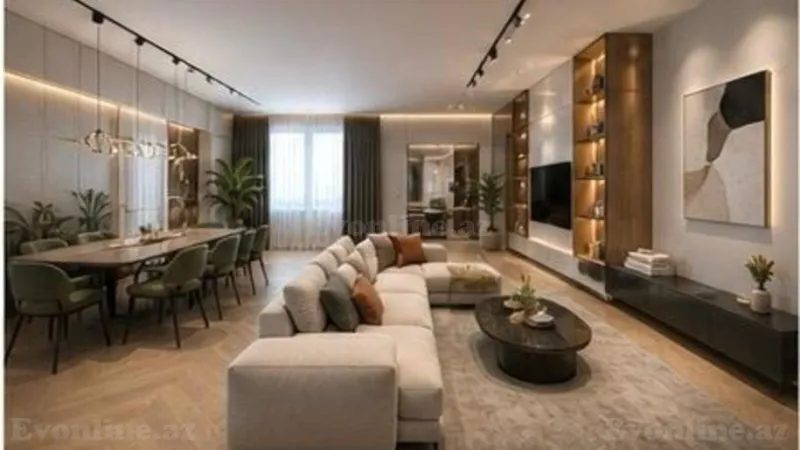 Kirayə verilir 2 otaqlı Mənzil Yeni tikili 80 m² Xətai r. - şəkil 2