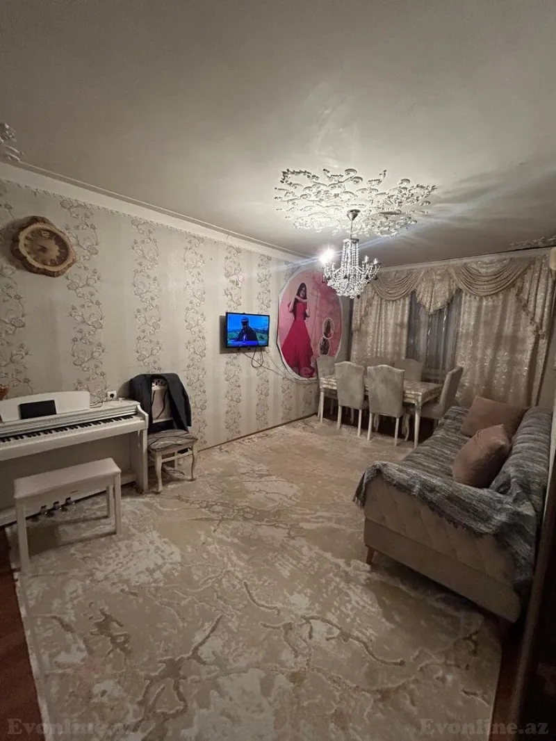 Satılır 3 otaqlı Mənzil Köhnə tikili 96 m² 8-ci mikrorayon - şəkil 2