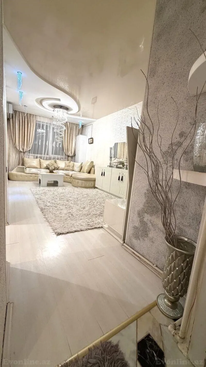 Satılır 3 otaqlı Mənzil Yeni tikili 65 m² İnşaatçılar m. - şəkil 2