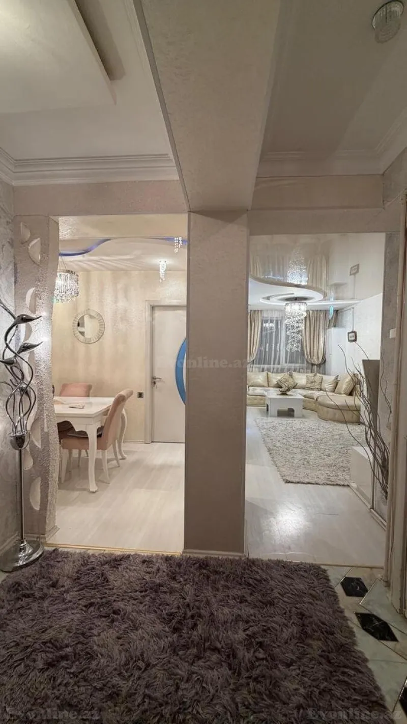 Satılır 3 otaqlı Mənzil Yeni tikili 65 m² İnşaatçılar m. - şəkil 4