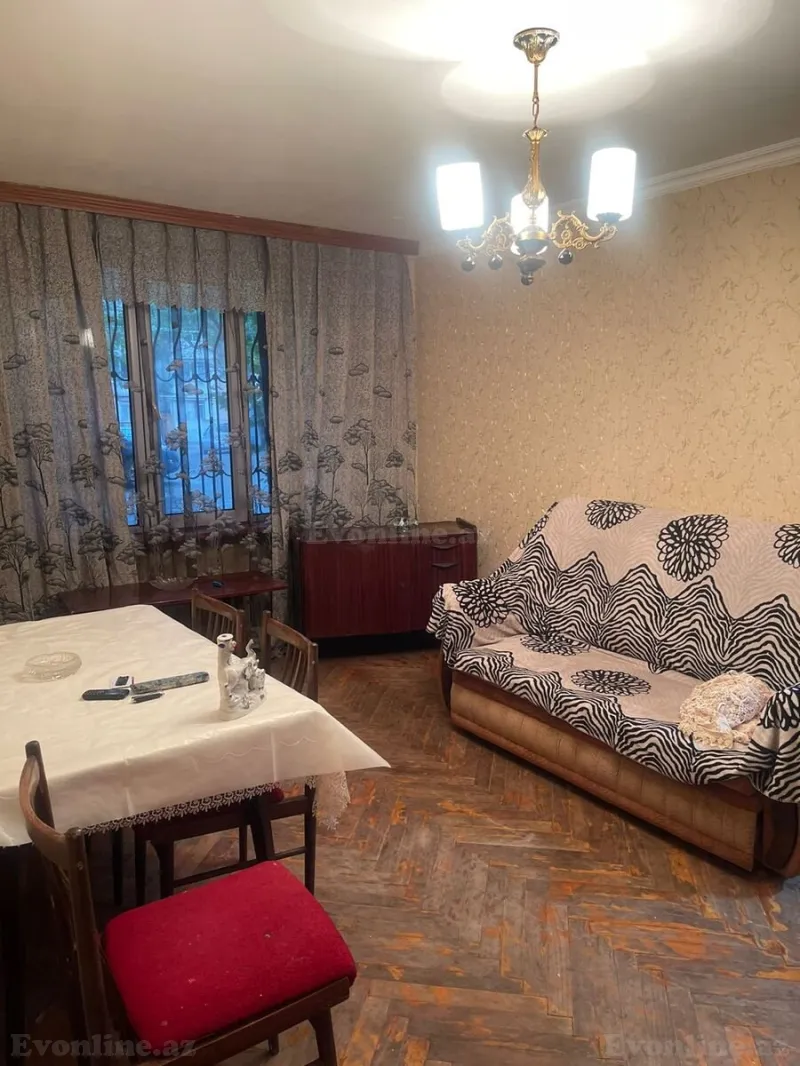 Kirayə verilir 2 otaqlı Mənzil Köhnə tikili 50 m² İnşaatçılar m. - şəkil 2