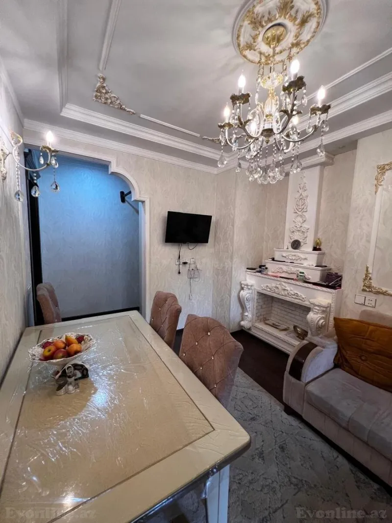 Satılır 3 otaqlı Mənzil Köhnə tikili 45 m² Memar Əcəmi m. - şəkil 2