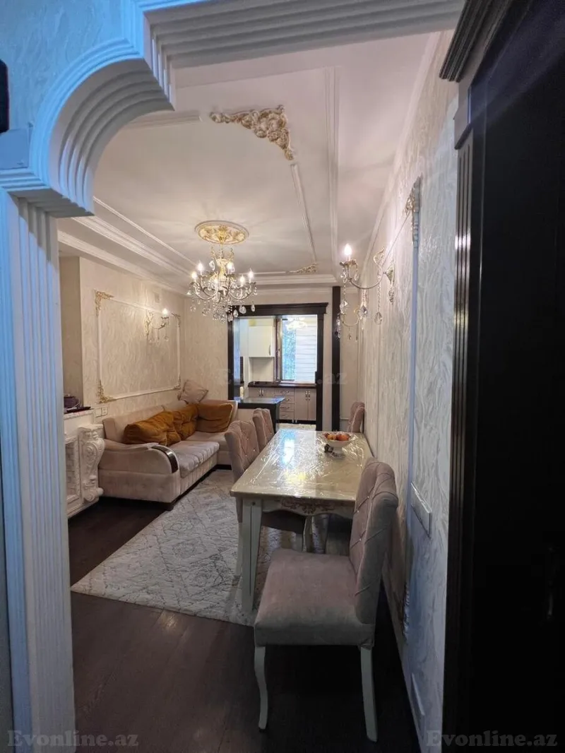 Satılır 3 otaqlı Mənzil Köhnə tikili 45 m² Memar Əcəmi m. - şəkil 3