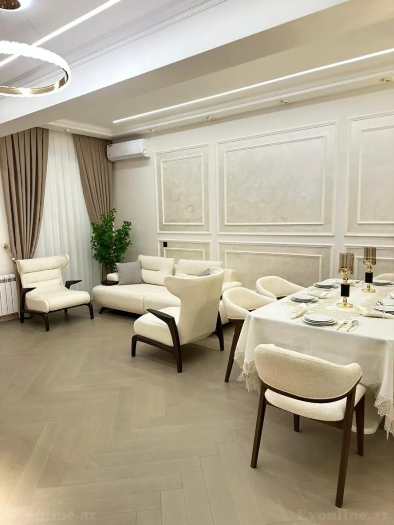 Satılır 3 otaqlı Mənzil Yeni tikili 103.5 m² Nəriman Nərimanov m. - şəkil 2