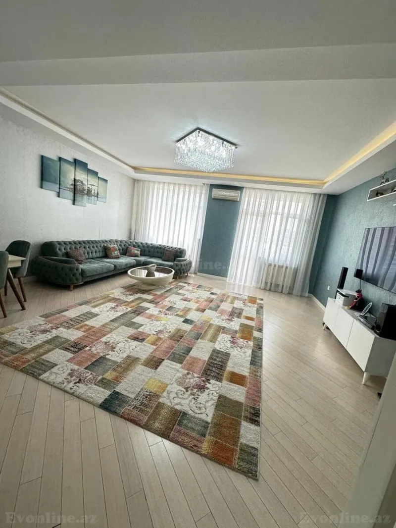 Satılır 3 otaqlı Mənzil Yeni tikili 130 m² Gənclik m. - şəkil 3