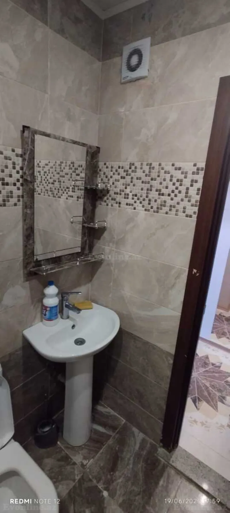 Kirayə verilir 1 otaqlı Mənzil Yeni tikili 35 m² Xırdalan - şəkil 9