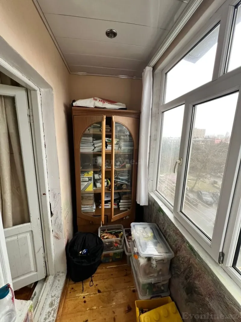Satılır 3 otaqlı Mənzil Köhnə tikili 90 m² Qara Qarayev m. - şəkil 16