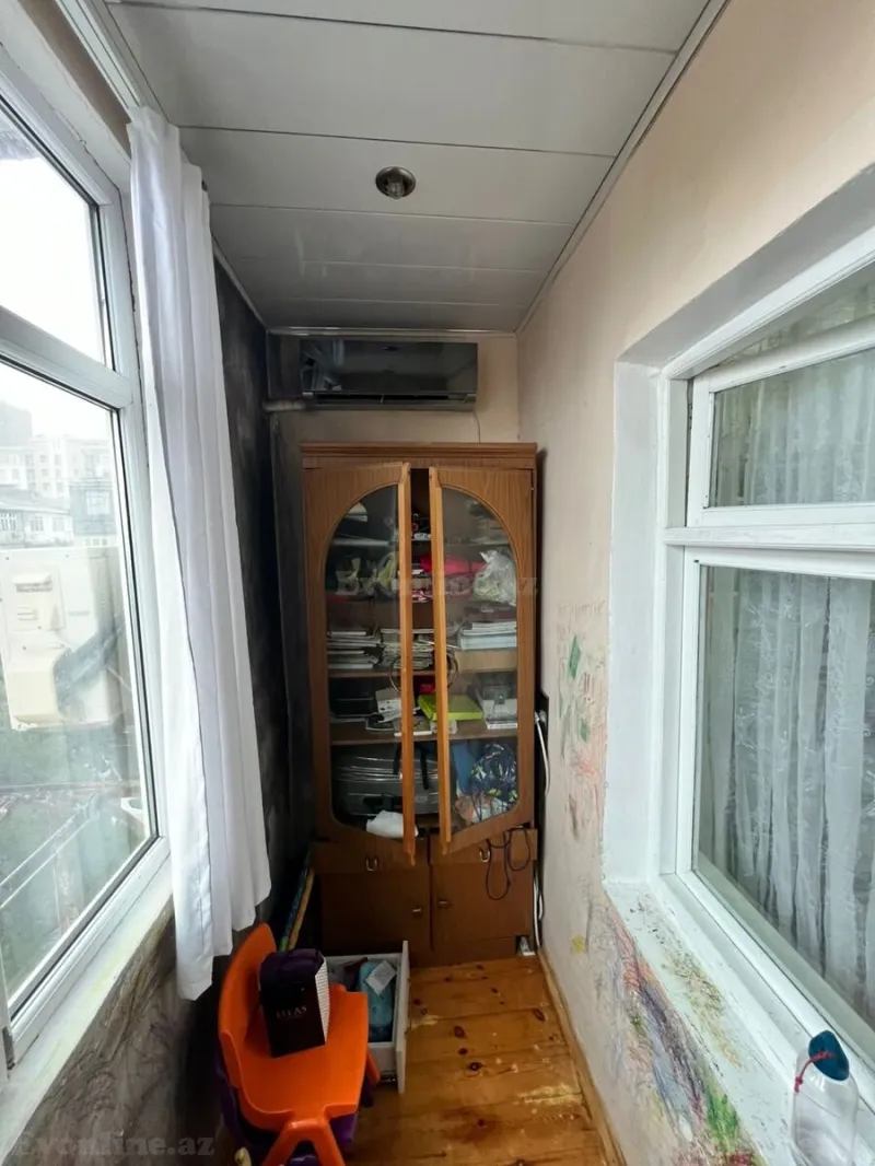 Satılır 3 otaqlı Mənzil Köhnə tikili 90 m² Qara Qarayev m. - şəkil 17