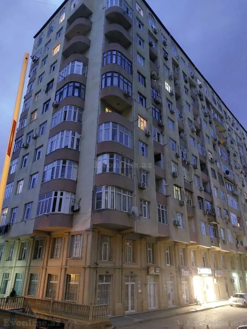 2 otaqlı Mənzil 56 m² Yeni Yasamal Kirayə verilir