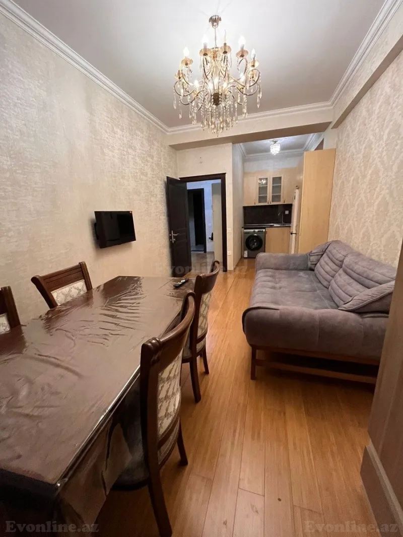Kirayə verilir 2 otaqlı Mənzil Yeni tikili 58 m² Yasamal - şəkil 3