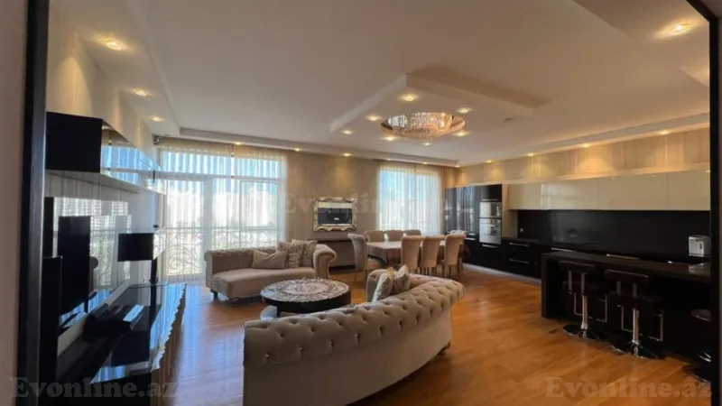 Kirayə verilir 3 otaqlı Mənzil Yeni tikili 140 m² Gənclik m. - şəkil 15