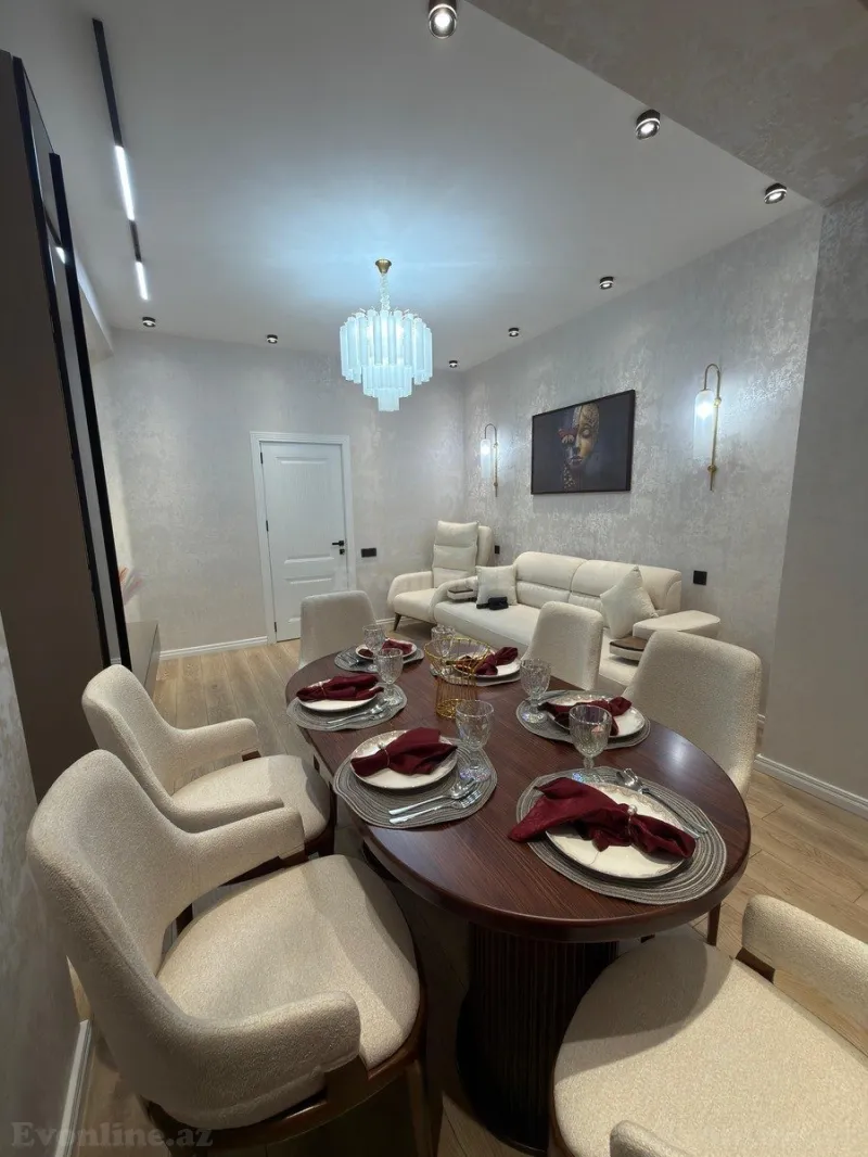 Satılır 3 otaqlı Mənzil Yeni tikili 77 m² Həzi Aslanov - şəkil 2