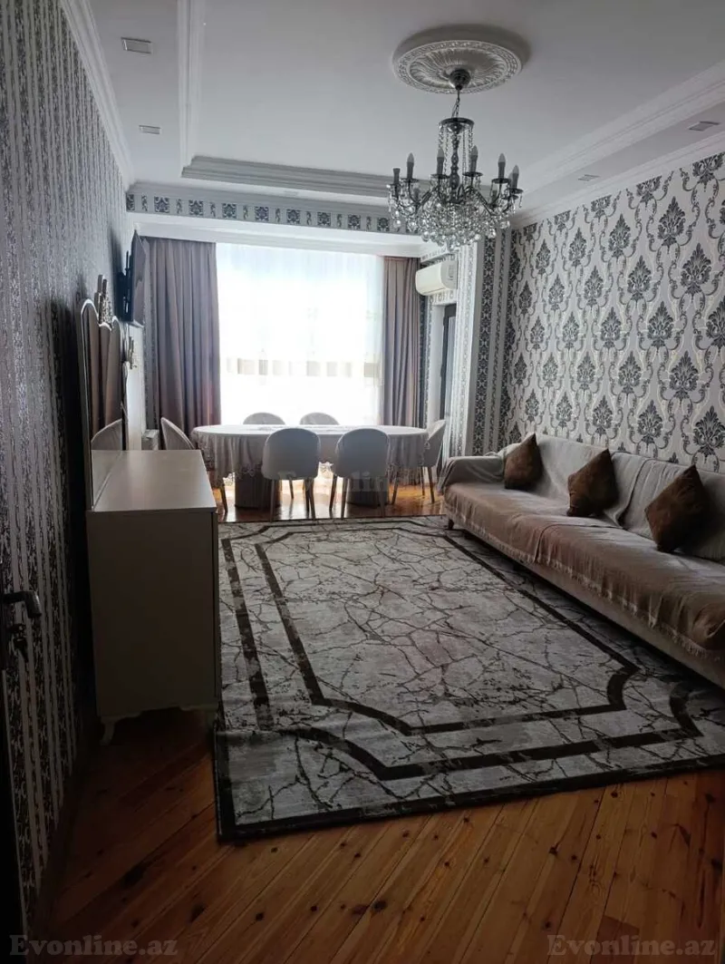 Satılır 4 otaqlı Mənzil Yeni tikili 113.5 m² Nərimanov r. - şəkil 2