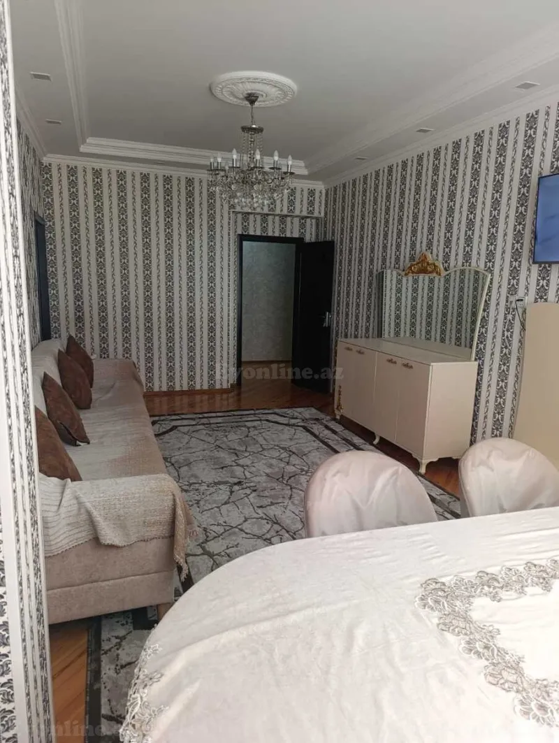 Satılır 4 otaqlı Mənzil Yeni tikili 113.5 m² Nərimanov r. - şəkil 3