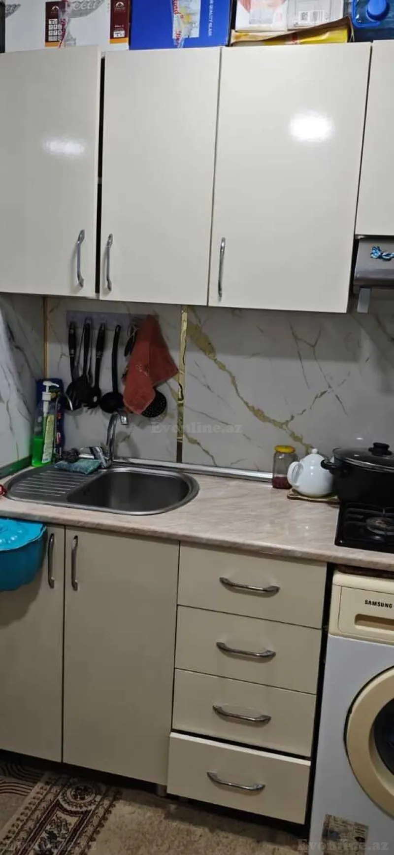 Satılır 2 otaqlı Mənzil Köhnə tikili 55 m² Nizami r. - şəkil 2