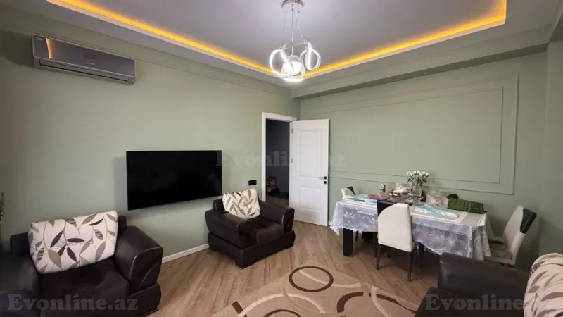 Satılır 2 otaqlı Mənzil Yeni tikili 76.6 m² 8-ci kilometr - şəkil 2