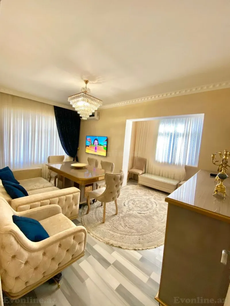 Satılır 2 otaqlı Mənzil Köhnə tikili 75 m² 9-cu mikrorayon - şəkil 2