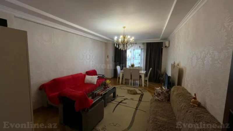 3 otaqlı Mənzil 120 m² Xətai r. Satılır