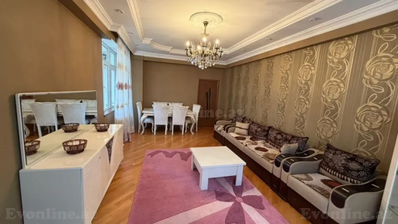 Kirayə verilir 2 otaqlı Mənzil Yeni tikili 110 m² Həzi Aslanov m. - şəkil 2