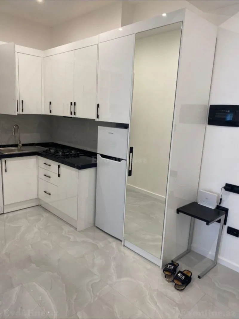 Kirayə verilir 2 otaqlı Mənzil Yeni tikili 70 m² Nəsimi r. - şəkil 3