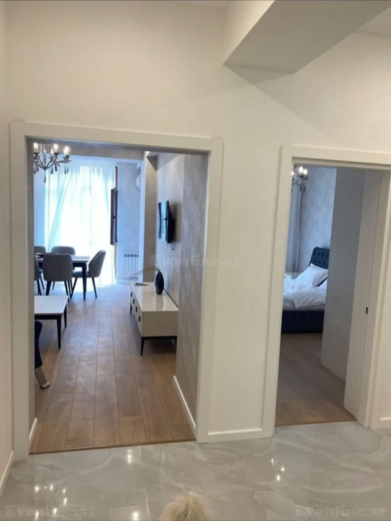 Kirayə verilir 2 otaqlı Mənzil Yeni tikili 70 m² Nəsimi r. - şəkil 8