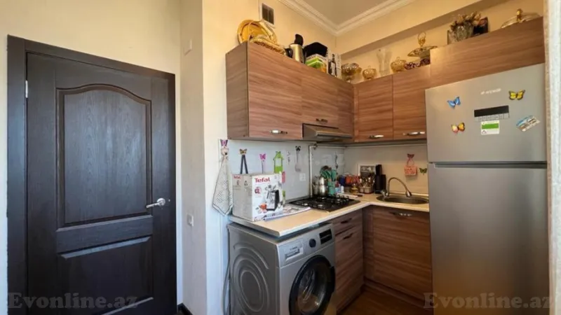 Satılır 2 otaqlı Mənzil Yeni tikili 35 m² İnşaatçılar m. - şəkil 3