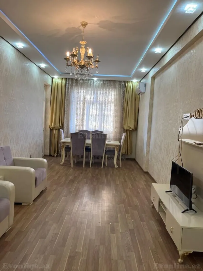 2 otaqlı Mənzil 90 m² 6-cı mikrorayon Kirayə verilir