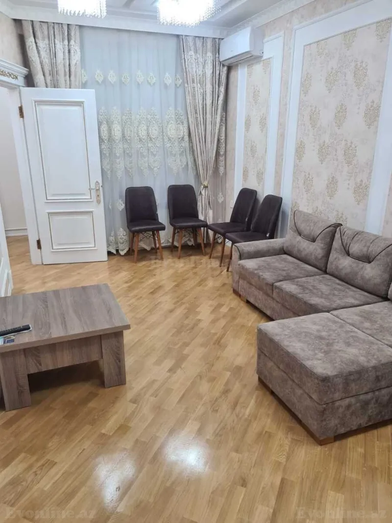 Kirayə verilir 2 otaqlı Mənzil Yeni tikili 60 m² İnşaatçılar m. - şəkil 3