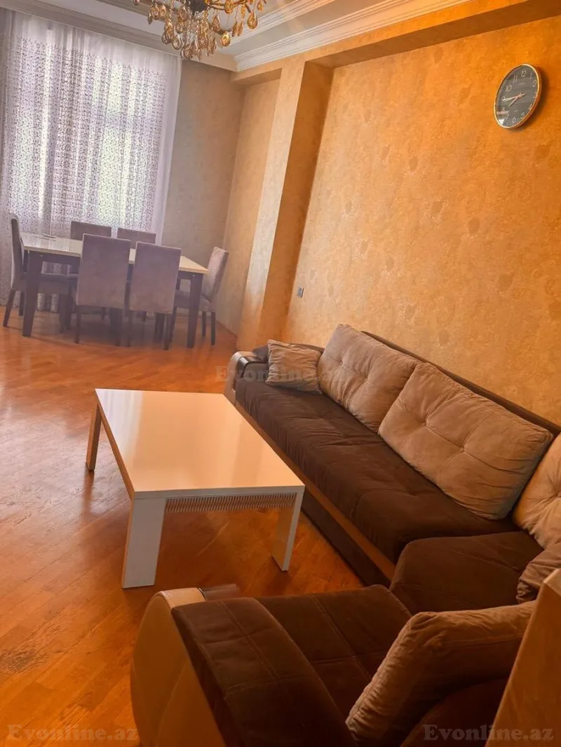 Kirayə verilir 3 otaqlı Mənzil Yeni tikili 98 m² Nəsimi m. - şəkil 7