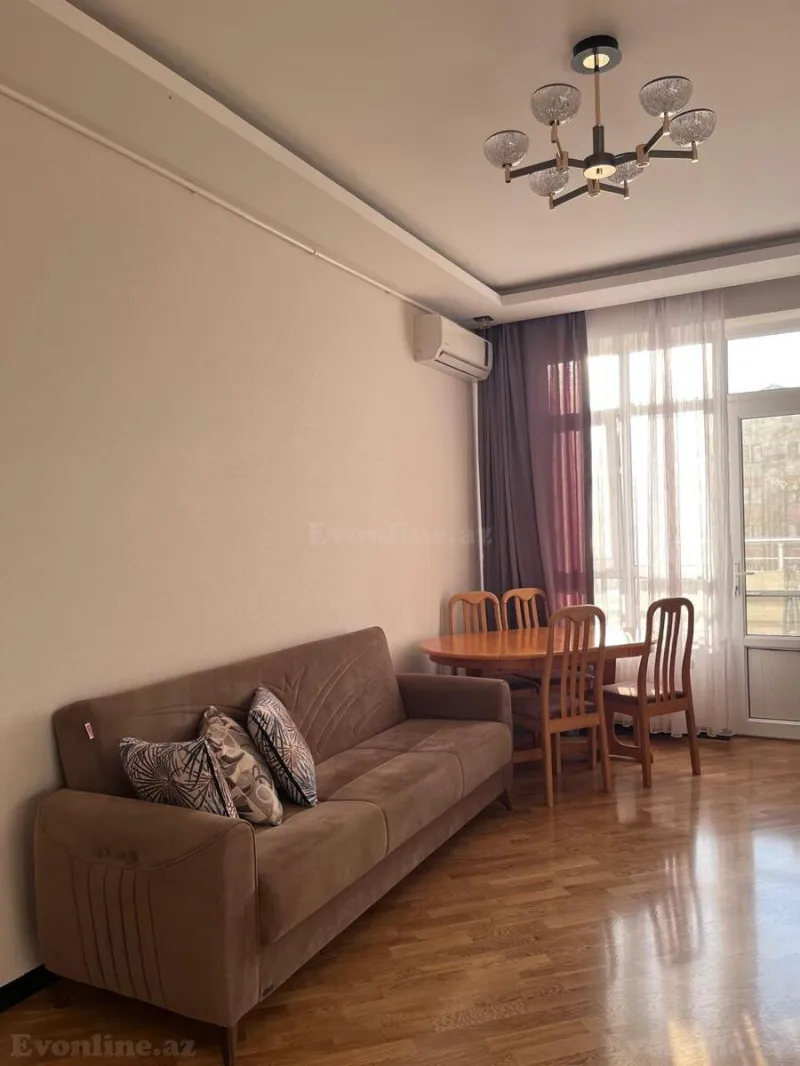 Kirayə verilir 2 otaqlı Mənzil Yeni tikili 60 m² Xətai m. - şəkil 3