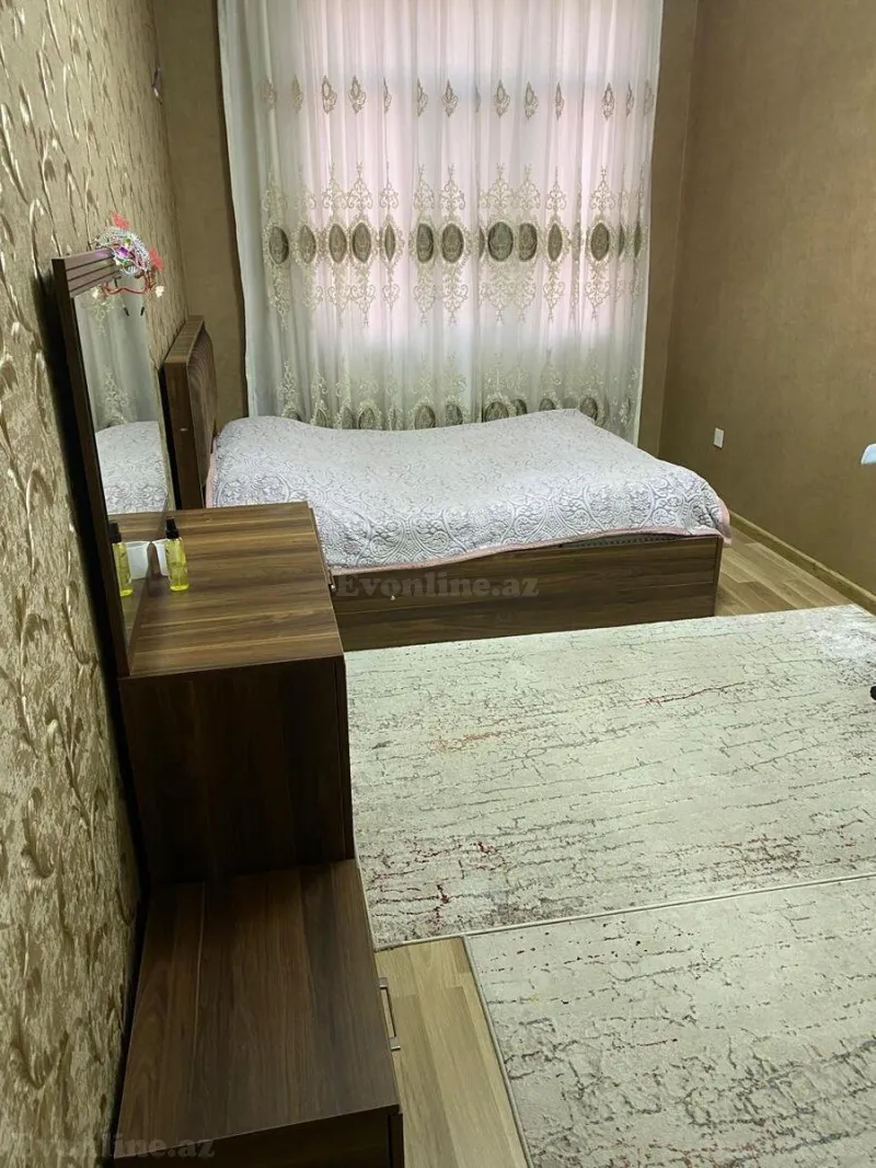 Kirayə verilir 2 otaqlı Mənzil Yeni tikili 75 m² Qara Qarayev m. - şəkil 3