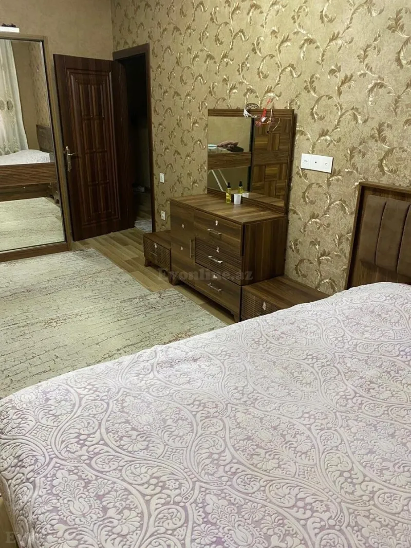 Kirayə verilir 2 otaqlı Mənzil Yeni tikili 75 m² Qara Qarayev m. - şəkil 4